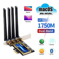 FV-T919 BCM94360CD Dual Band 1750Mbps BT 4.0 Desktop PCIE WiFi Adapter for MacOS picture