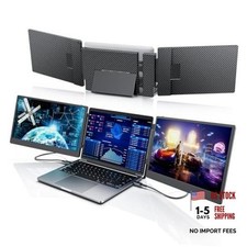 S3 Laptop Screen Extender, 14'' Triple Portable Monitor for Laptops Plug and picture