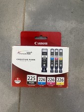 Genuine Canon PGI-225 CLI-226 Ink Cartridge 4-Pack PGBK Cyan Magenta Yellow OEM picture