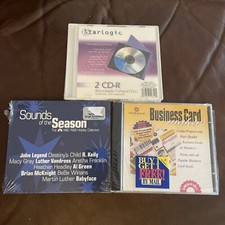 Sounds Of The Season, 2 CD-R Recordable Compact Disc, and a Business Card Maker picture