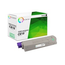 TCT 44059112 For Okidata C810 C830 Black Prem Compatible Toner Cartridge (8K Pgs picture