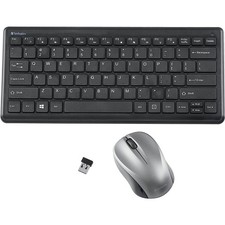 Verbatim Silent Wireless Compact Keyboard and Mouse (70739) picture