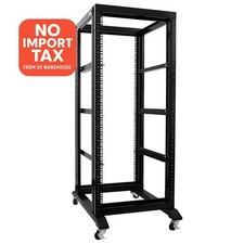New 27U 4 Post Open Frame Server Open Rack 24
