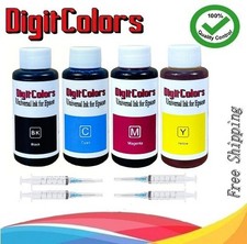 4x100ml Refill ink BK,C,M,Y  202 T202 For XP-5100 WF-2860 WF-2850 Refillables picture