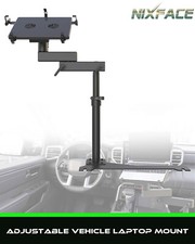 NIXFACE Adjustable Vehicle Laptop Mount For Truck Car Van | Up to 17'' Laptop picture