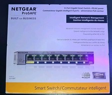 NETGEAR ProSAFE GS108T 8-Port Gigabit Smart Switch PD/AC PoE - Tested~~~ picture