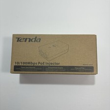 Tenda PoE15F 10/100Mbps PoE Injector IEEE 802.3 802.3u 48vdc up to 15w picture