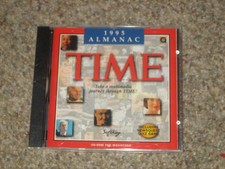 NOS- 1995 SoftKey Time Magazine Multimedia Almanac CD-Rom,APPLE McIntosh picture
