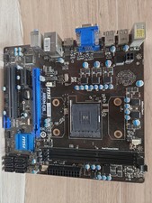 MSI AMD A88XM-E45 mATX FM2 FM2+ motherboard with A4-6300 APU 8GB DDR3 picture