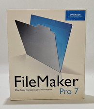 FileMaker Pro 7 Upgrade Boxed CD w/ Manuals (Z04050-013A) [3 LICENSE KEYS]  picture