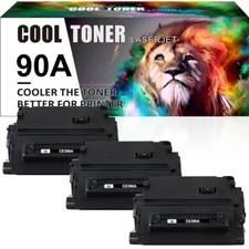 3PK Toner Compatible with HP 90A CE390A LaserJet Enterprise 600 M601 M602 M603 picture