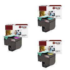 3Pk LTS C544 CMY Remanufactured for Lexmark C544DN C544DTN Toner Cartridge picture