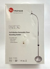 TaoTronics TT-HS01 Floor Standing Tablet Holder Stand 360 Rotatable 4.8ft Silver picture