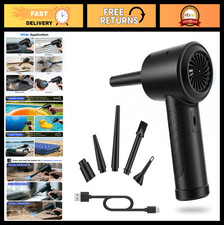 High-Powered Cordless Air Duster 100000RPM, Rechargeable Blower for PC & Keyboar picture