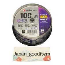 Verbatim Blu-ray Disc 20 Spindle 100GB 4X Speed BD-R XL Printable VBR520YP20SD4 picture
