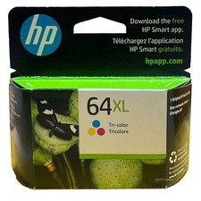 HP 64XL Color Ink Cartridge New Genuine 9-2026 picture