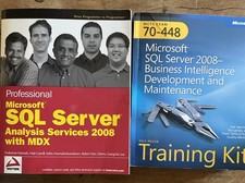Microsoft SQL Server 2008 BI Training Kit 70-448 + Analysis Services MDX 2 Books picture