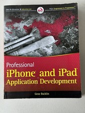 Vintage Professional iPhone And iPad Application Development Gene Backlin 2011 picture