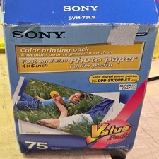 Sony SVM-75LS Print Cartridge & 4