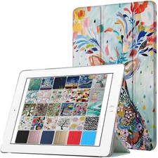 iPad 9.7 Air 5 4 3 2 1 5th 6th 7.9 10.2 10.5 10.9 Sleep/Wake PC Cover Deer Print picture