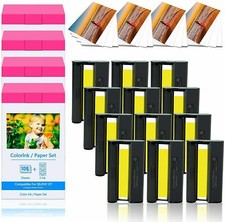 KP-108IN 3 Ink and 108 Paper Sheets for Canon Selphy CP1500 CP910 CP1300  Lot picture