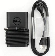 Genuine OEM Dell 65W 19.5V 3.34A AC adapter laptop charger 7.4mm tip &Power Cord picture