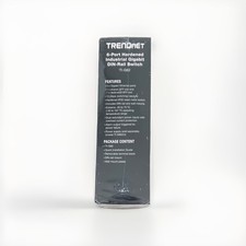 TRENDnet TI-G62 6-Port Hardened Industrial Gigabit DIN-Rail Switch - BRAND NEW picture