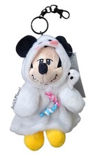 2026 Disney Parks Mickey Mouse Halloween Ghost Costume Plush Keychain Bag Charm picture