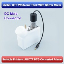 250ML DTF DTG White Ink Tank Stirrer Mixer for Epson L18050 L1800 ET8550 L805 picture