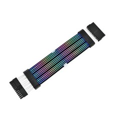 Thermaltake Tt Mod  ARGB Illuminated 24pin Cable Extension, AC-081-CN1NAN-A1 picture