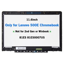 New Replacement LCD Screen for Lenovo 500E Chromebook Type 81ES B81ES 81ES0007US picture