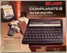 Laser Compumate 2 spell checker computer Calculator Telephone Directory New picture