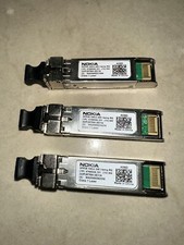 Lot Of 3 Genuine Nokia AOSD SFP28 10Km SM I-TEMP RS 474902A.101 RTXM330-201-C39 picture