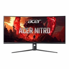 Acer - Nitro Gaming 34” Curved QHD 180Hz 1ms FreeSync Premium Gaming Monitor picture