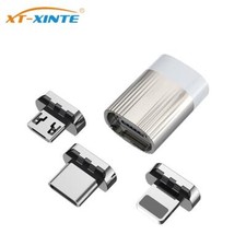 6A 120W Magnetic Adapter Super Fast Charging USB C To Type C Cable Connector New picture