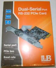 Legacy And Beyond SIIG 2-Port Dual Serial/RS-232 PCI-E Bus Card New Sealed picture