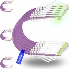 Rapink Patch Cables Cat6/ Cat6a 5ft (24 Pack) Slim, Cat6a Ethernet Patch Cable picture