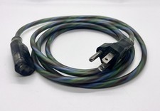 Apple iMac G3 Rainbow Translucent Power Cord w/ Apple Logo TESTED / WORKING picture