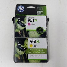 HP 951XL Yellow  And Magenta High Yield Ink Cartridge (CN048AN CN047AN #140) Exp picture