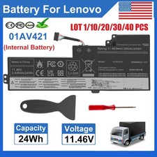 ✅LOT 1-40 Internal Battery For Lenovo T470 T480 01AV489 01AV419 01AV420 01AV421 picture