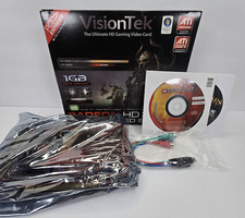 ATI VisionTek Radeon HD 3650 1GB DDR2 PCI-E 2.0 Over-Clocked Edition Mint Cond picture