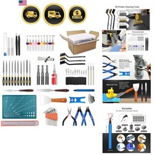 3D Printer Tool Kit with Case Deburring Nozzle Cleaning Cutter Wrench Set picture