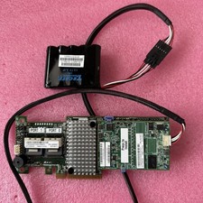 IBM M5110 2-Port 6Gb/s PCIe x8 SAS/SATA RAID Controller FRU 00AE807 with Battery picture