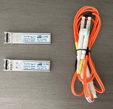 StarTech.com SFP (mini-GBIC) Module SFPGLCSXMMST (Pair of GBIC + 1m Fiber Cable) picture