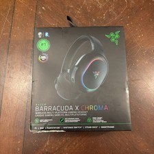 Razer Barracuda X Chroma Wireless Gaming Headset (Black) New Sealed Q31 picture