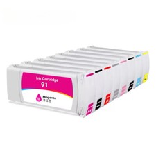 High quality 91 compatible Ink Cartridges For HP DesignJet Z6100A Printer 700ml picture