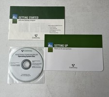 Gateway Windows XP Media Center 2005 Operating System Disc & Manuals Kit 7515344 picture