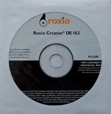 Brand New Genuine Dell Roxio Creator DE 10.3 PN J250N Dell P/N 0J251N picture