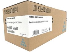 Genuine Ricoh 407654 Brand New Sealed Box Cyan Toner Cartridge We Ship Fast picture