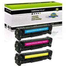 3PK CF210A CMY Toner Set Fits For HP 131A LaserJet Pro 200 Color M251n M276n MFP picture